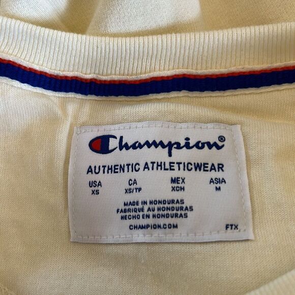 Champion long sleeve sweatshirt with animal print Size XS New - Picture 7 of 9